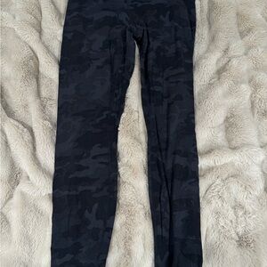 lululemon Black Camo Leggings